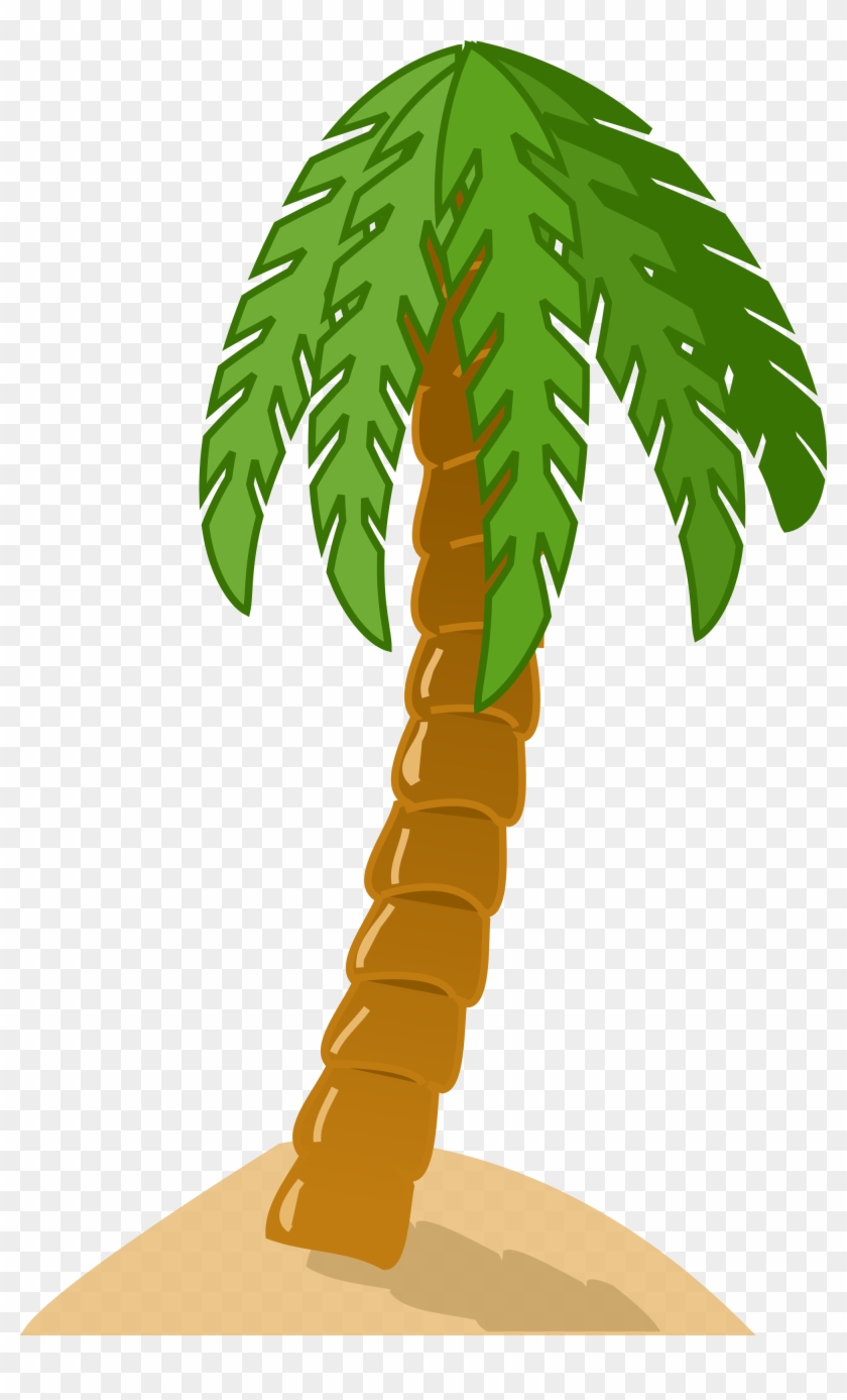 Palm Tree Clipart Sand - Palm Tree Clip Art #471323