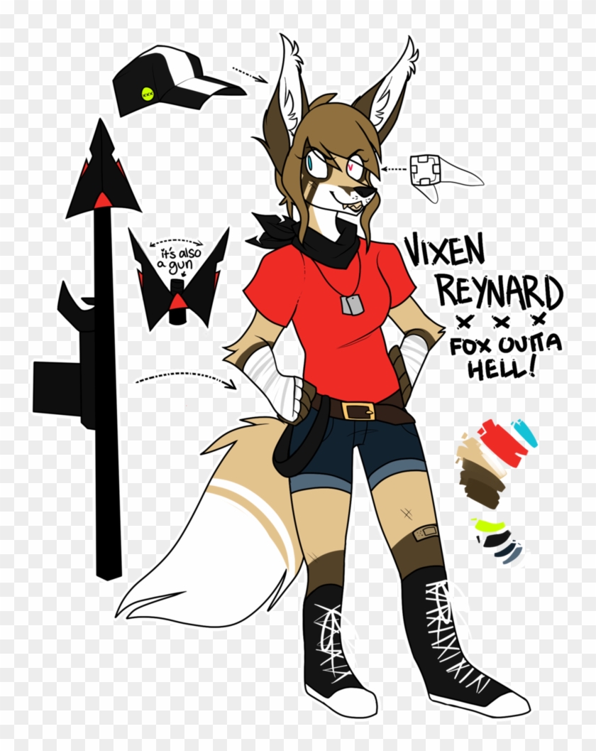 Vixen Reynard Ref By Foxsnacks - Cartoon #474416