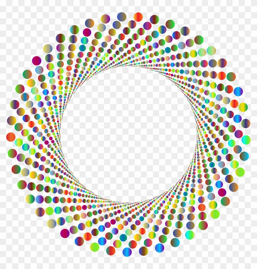 Circles Shutter Vortex 5 - Colorful Circle Vector Png #475431
