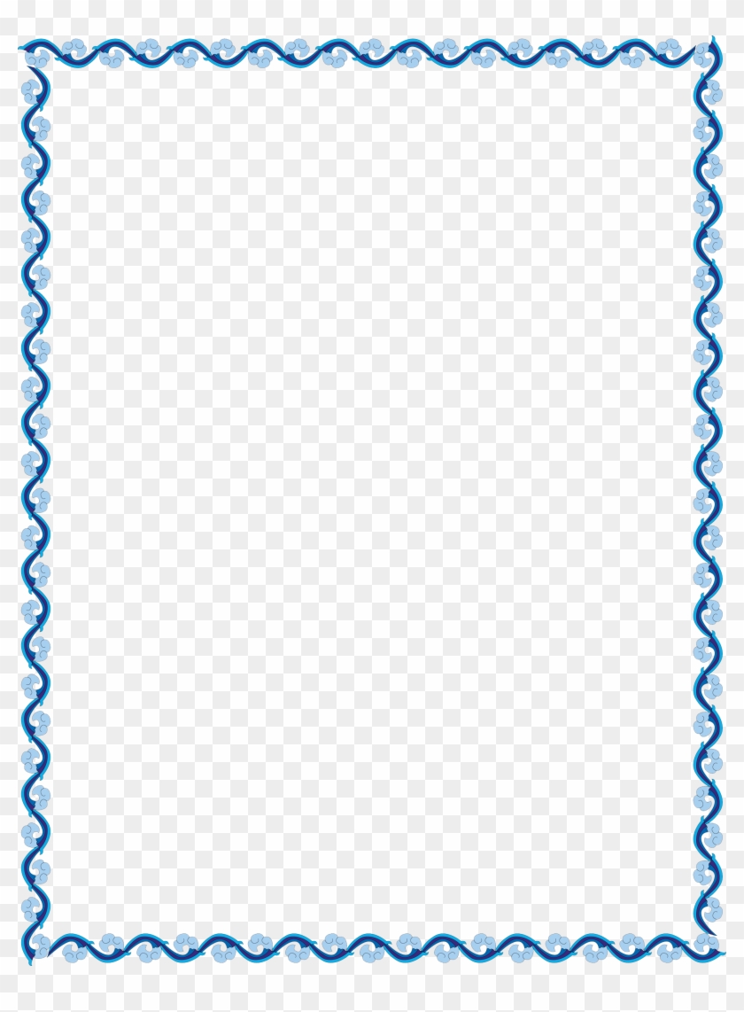 Blue Border - Blue Border - Free Transparent PNG Clipart Images Download