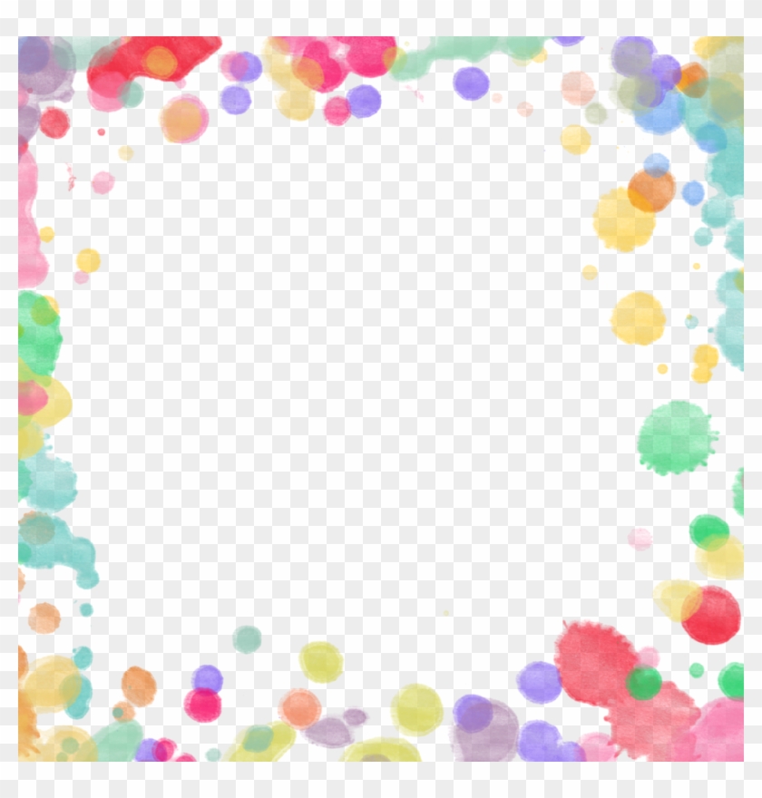 Splatter Overlay By Hggraphicdesigns Splatter Overlay - Transparent Colorful Bubble Hd #477811