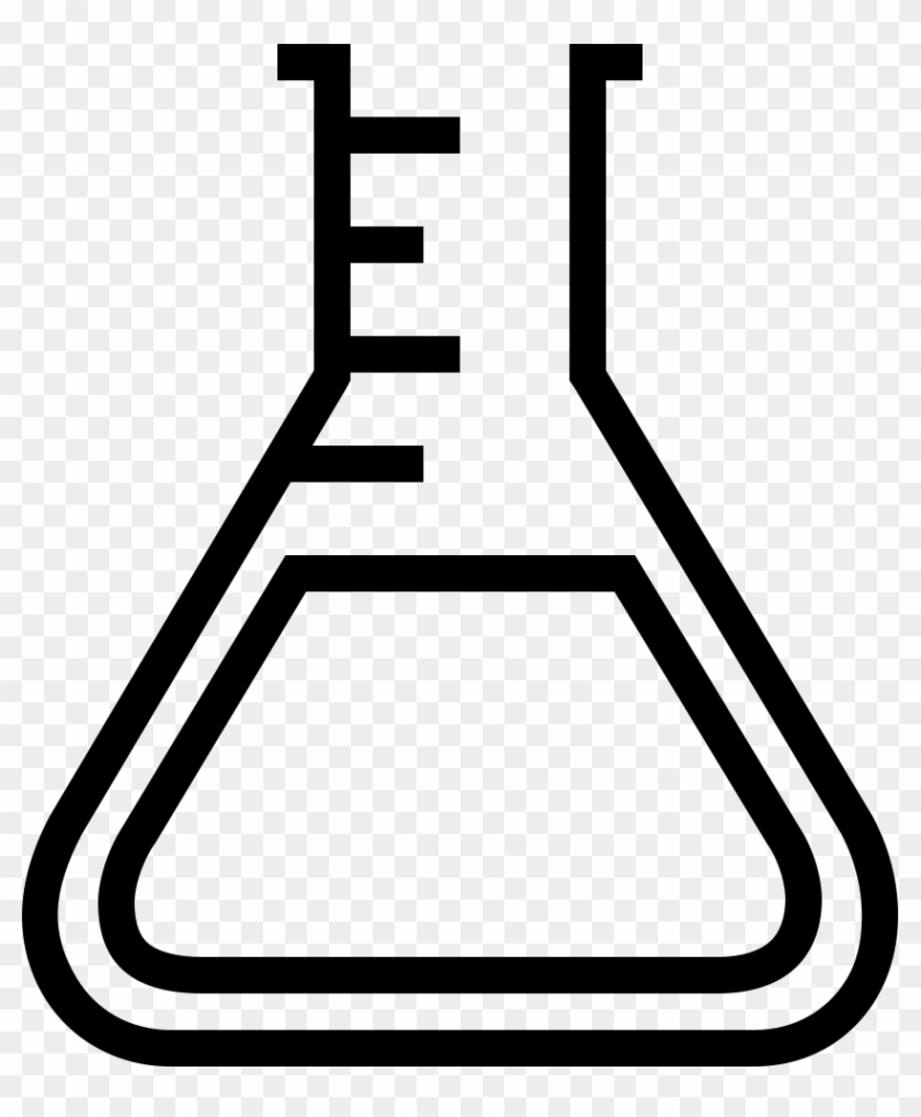 Laboratory Flasks Computer Icons Clip Art - Flask Outline #478852