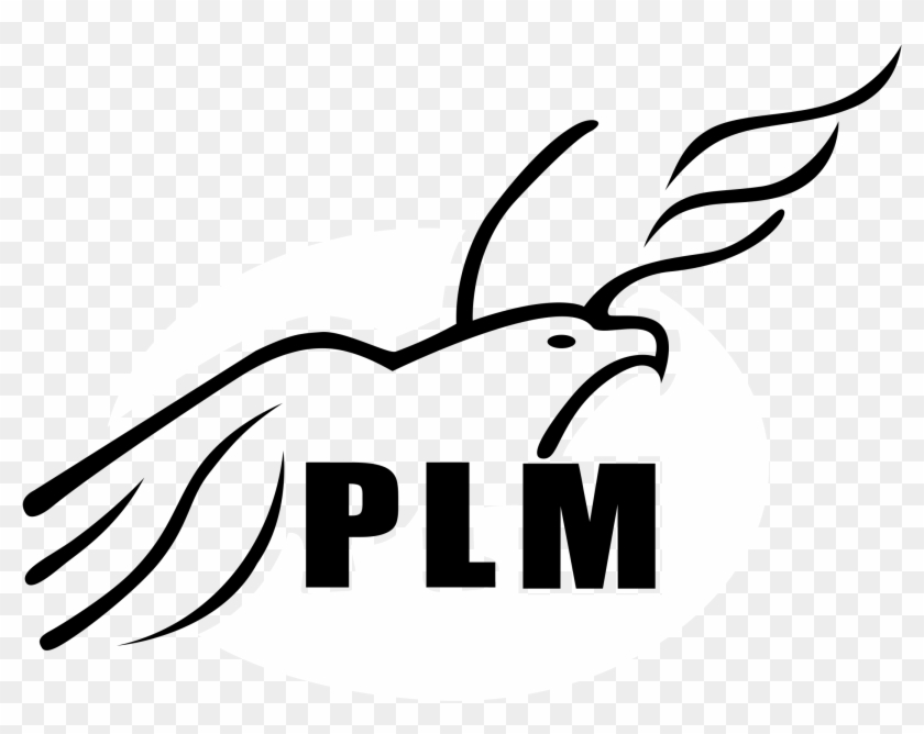 Plm Mexico Politica Logo Black And White - Plm Logo #478987