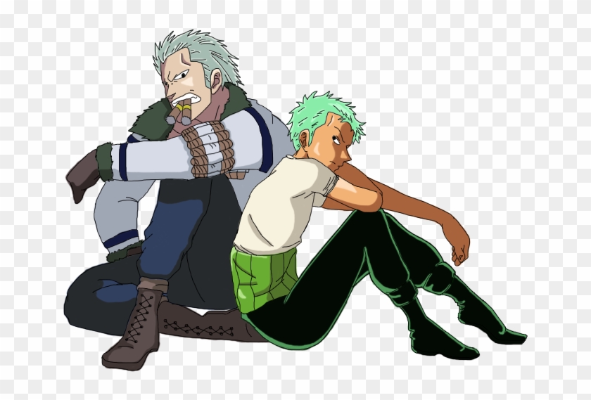 Smoker And Zoro Without Background By Darkangelxvegeta One Piece Smoker Zoro Free Transparent Png Clipart Images Download