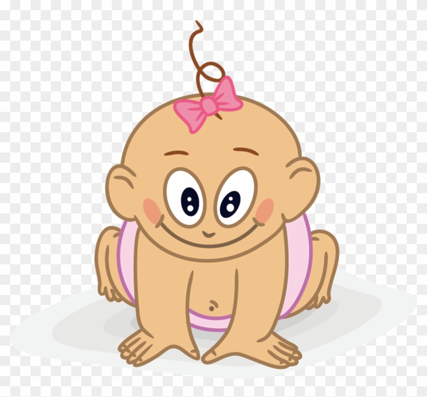 Infant Cartoon Child Clip Art - Infant Cartoon Child Clip Art #481159