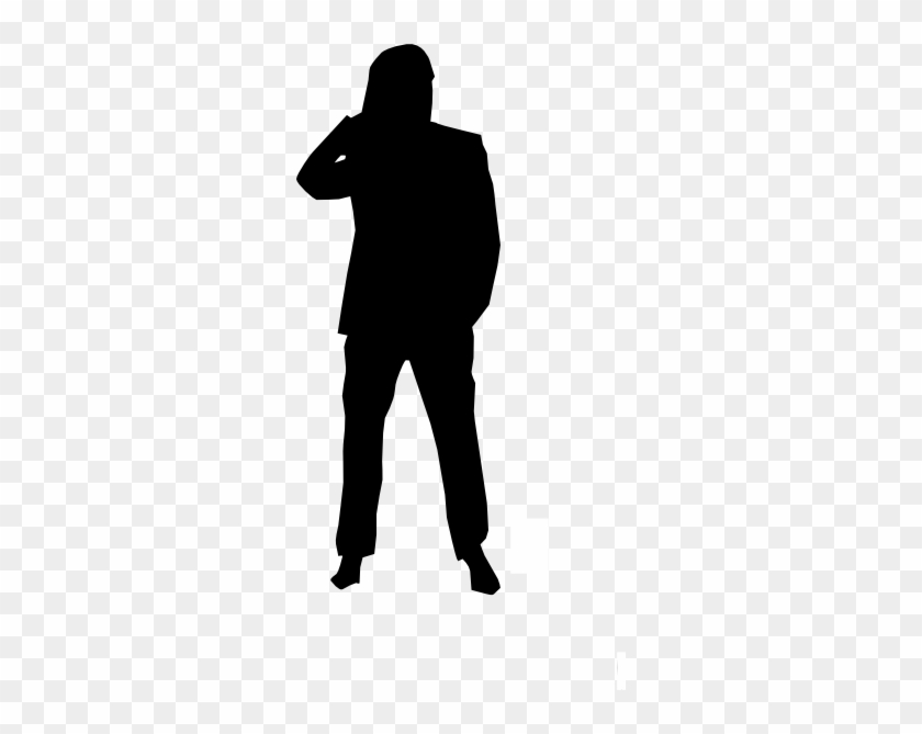 Black Man3 Clip Art At Clker - Silhouette - Free Transparent PNG ...