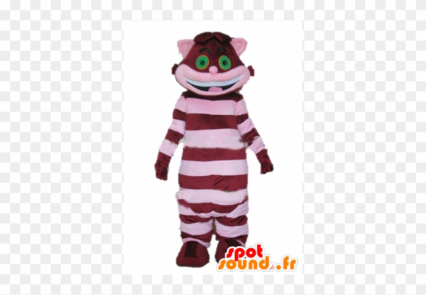 Mascot Sly, Cat Alice In Wonderland - Popular Alice In Wonderland Cheshire Cat Mascot Costume #481732