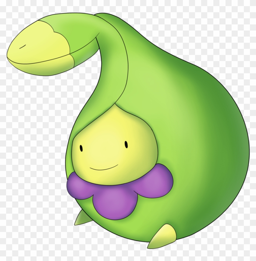 Shiny Budew Sitting By Roflmao The Clown - Shiny Budew - Full Size PNG ...