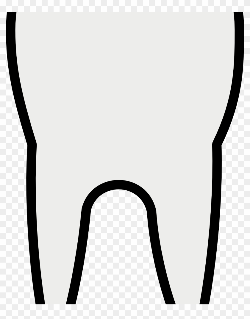 coloring page of a tooth