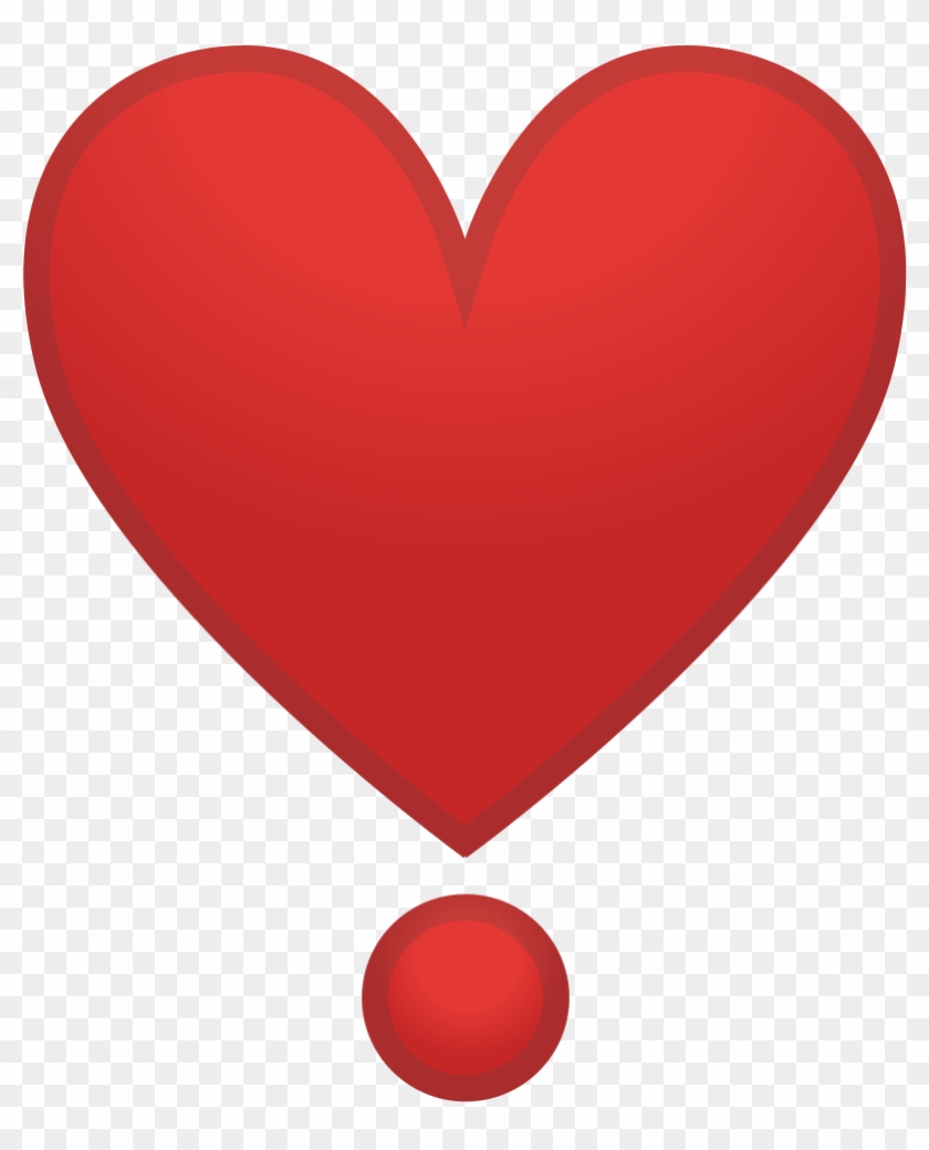 12154 Heavy Heart Exclamation Icon - Google Points #486547