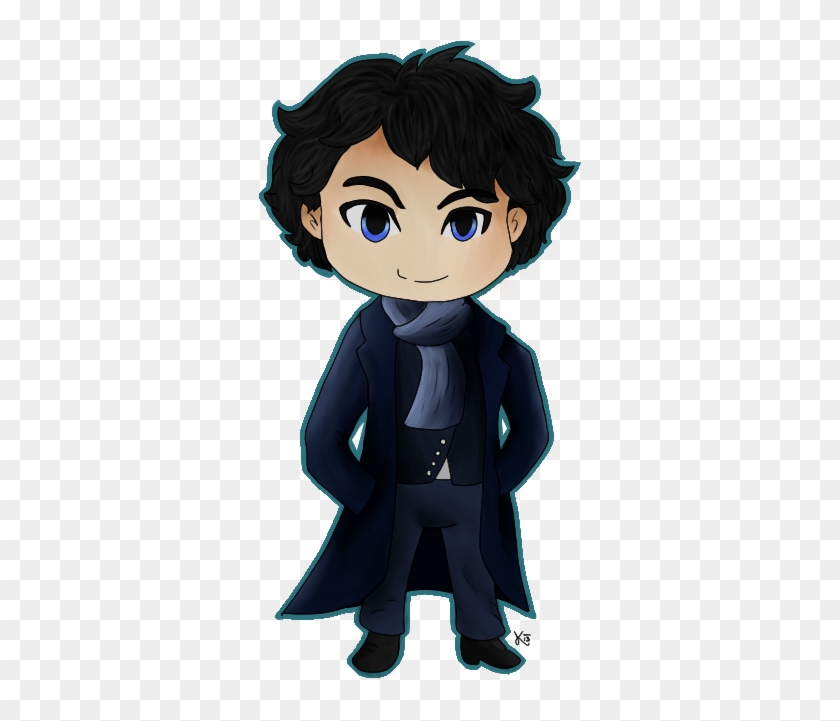 Sherlock Holmes Drawing 221b Baker Street Chibi - Sherlock Holmes Drawing 221b Baker Street Chibi #486949