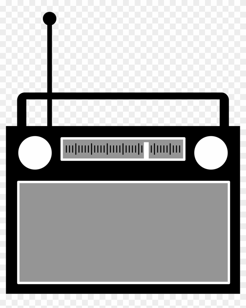 Simple Radio By @aj, Radio Set Logo - Radio Clip Art - Full Size PNG ...