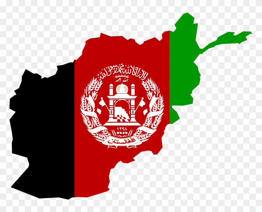 India's Involvement Will Imperil The Entire Region - Afghanistan Flag Map #492053