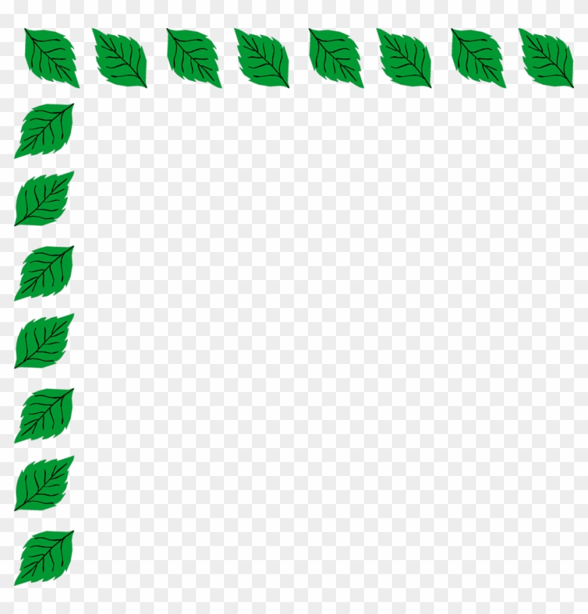 Best Green Border Clipart Borders Clip Art Clipart - Green Leaf Border ...