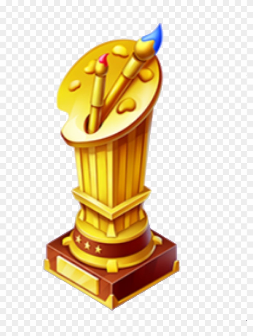Gold Artist Trophy - Gold Artist Trophy #492981