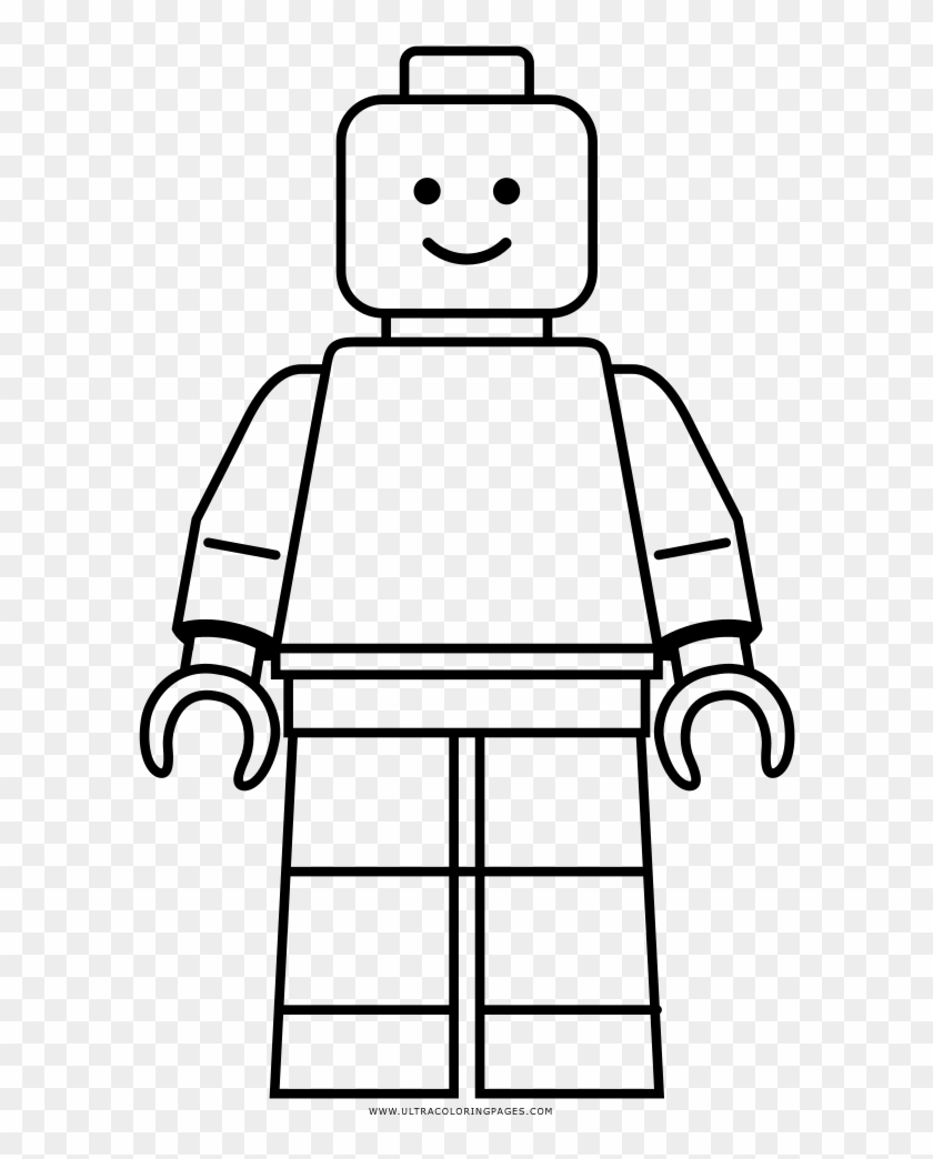Lego Coloring Page Lego Minifig Coloring Page Free Transparent PNG