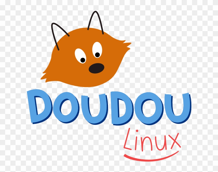 Geek Doudou Linux Logo V 2 Doudoulinux Export 3 Black - Geek Doudou Linux Logo V 2 Doudoulinux Export 3 Black #495854