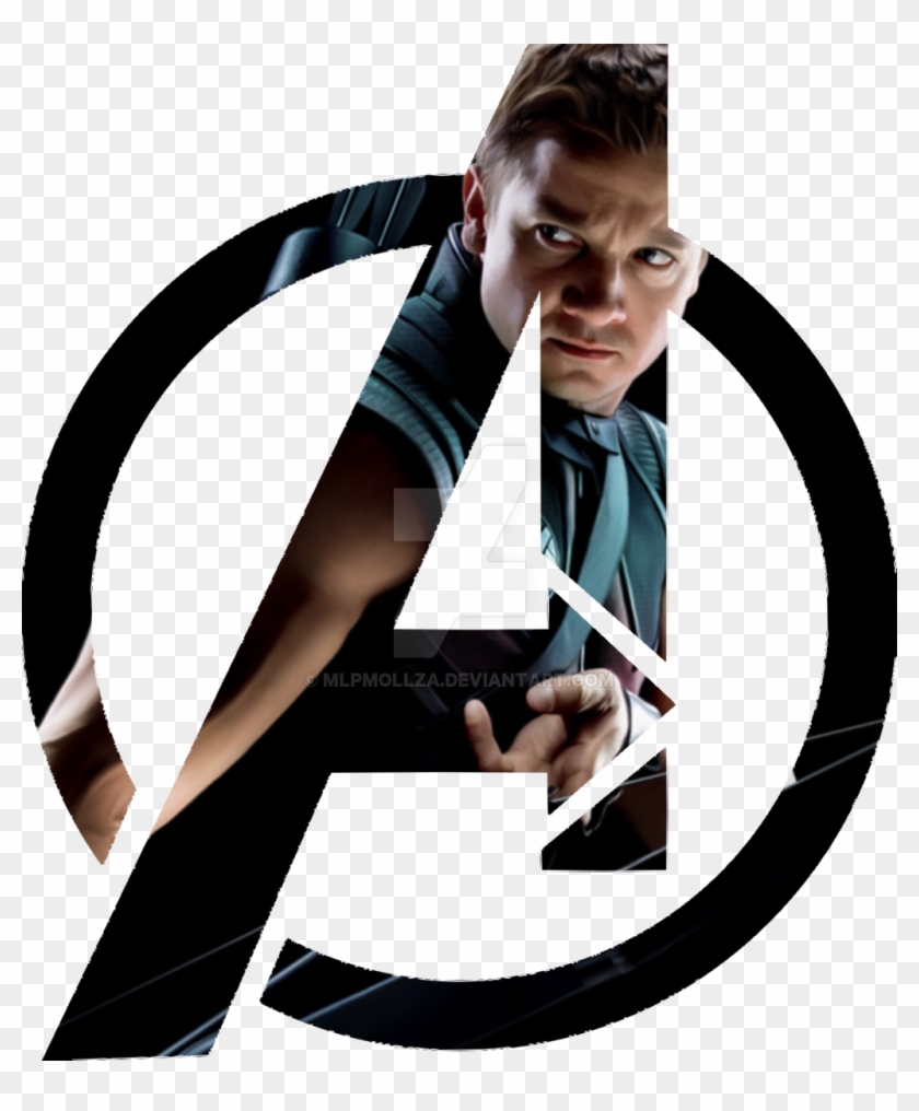 Clint Barton/hawkeye By Reina-r - Infinity War Logo Png #497602