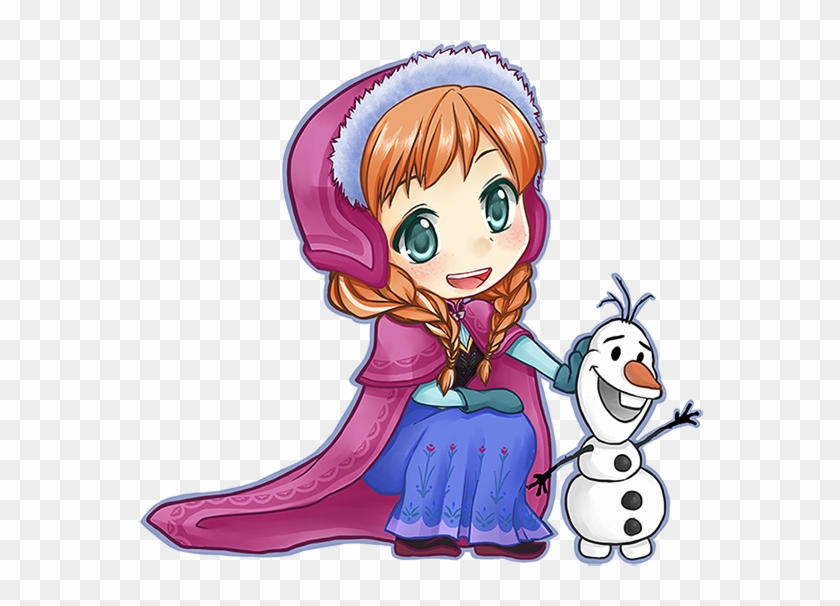 Let's Build A Snowman By Seika - Imagenes Kawaii De Frozen #497783