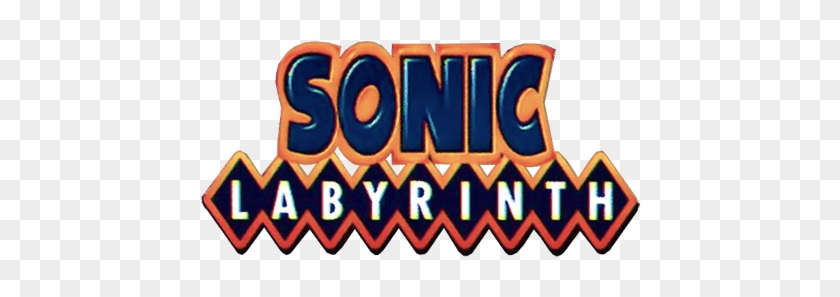 Sonic Labyrinth Logo Ii From The Official Artwork Set - Sonic Labyrinth Logo #497833