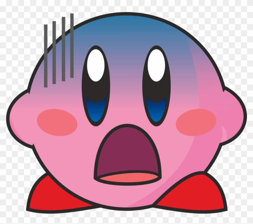 Kirby Sad By Lisuplaygames - Kirby Sad - Free Transparent PNG Clipart  Images Download