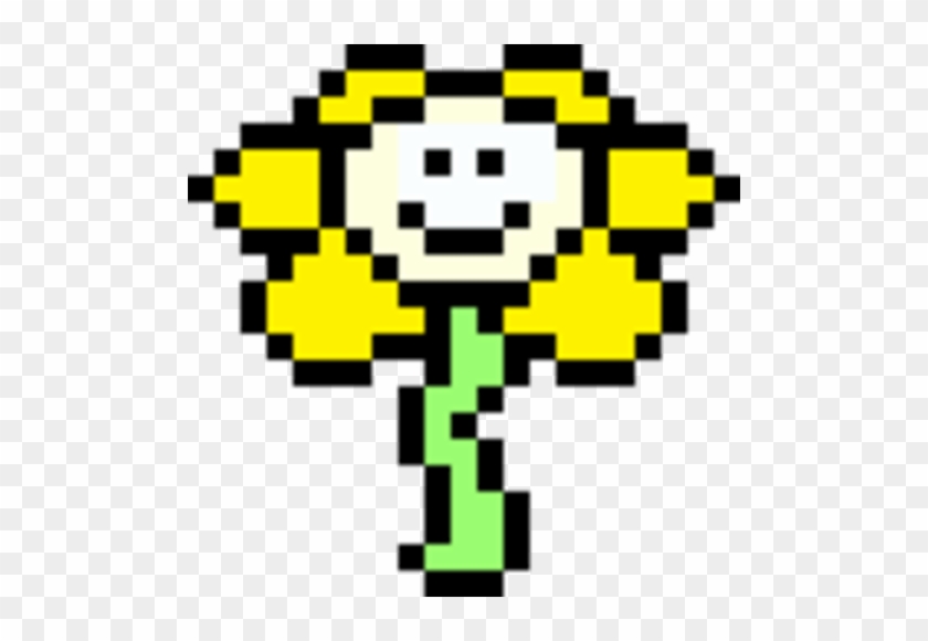 Yellow Traffic Light Clipart - Undertale Flowey Pixel Art #500938