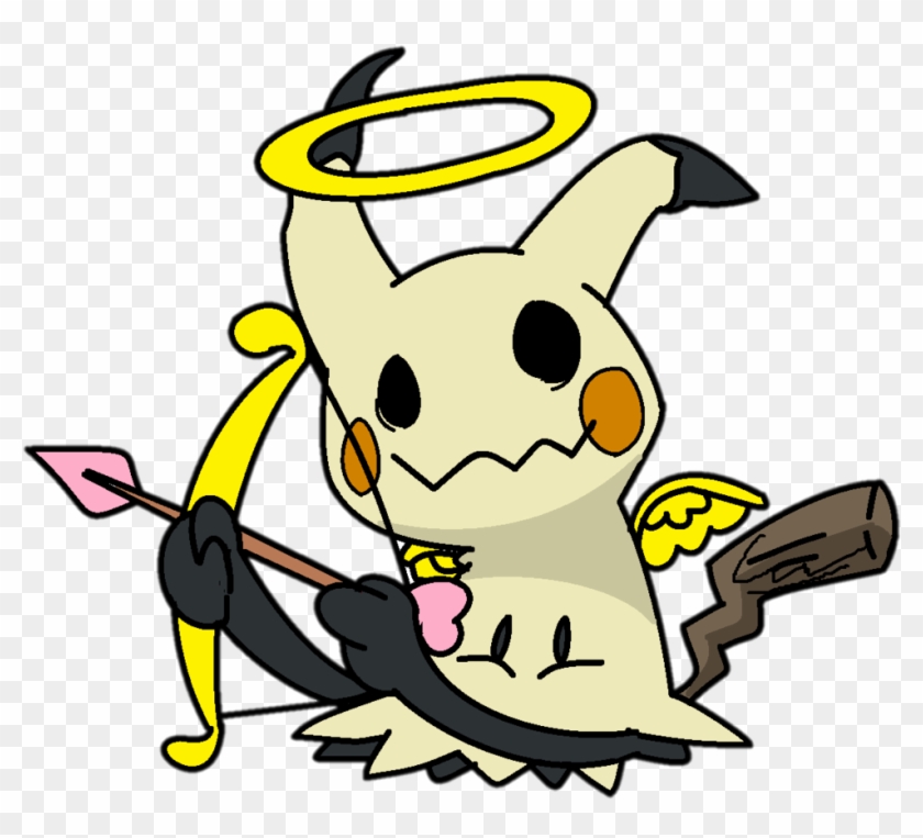 Mimikyu Says Happy Valentine By Knightatnights - Happy Mimikyu #86827