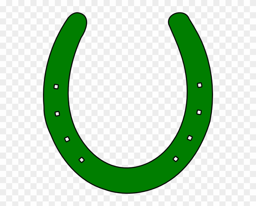 Free Horseshoe Clip Art - Green Horseshoe Clipart #88969