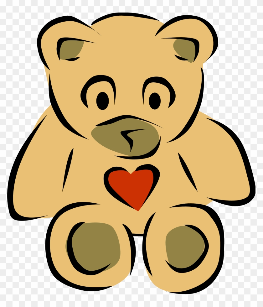 Vector Clip Art - Teddy Bear Clip Art #90614