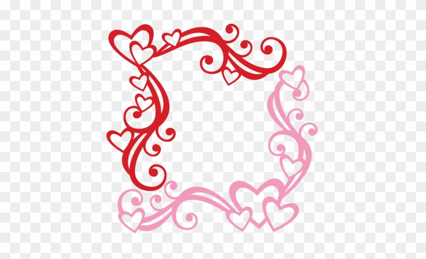 Valentine Flourishes Svg Scrapbook Cut File Cute Clipart - Free ...