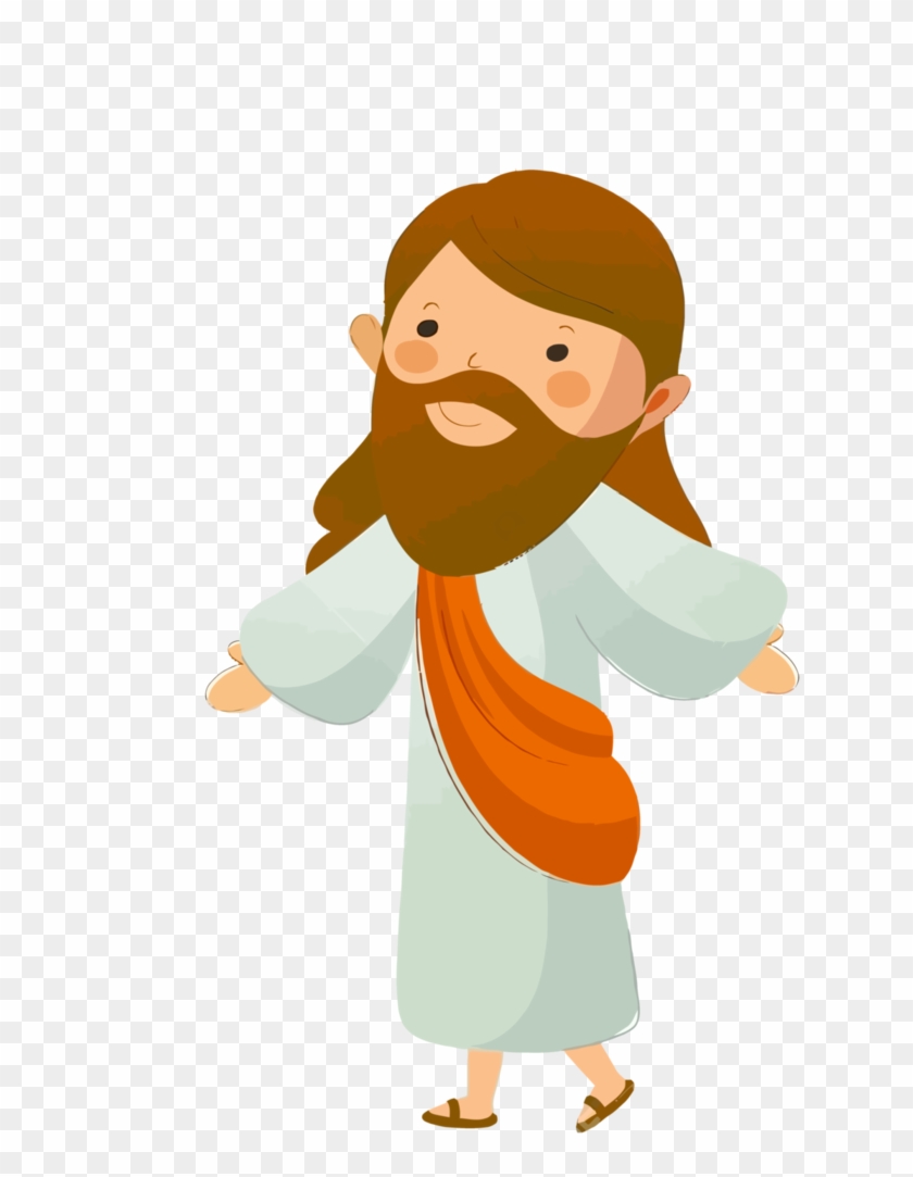 Jesus Vector35 By Minayoussefsaleb - Jesus Christ Cartoon Png - Free