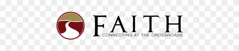 Faith Crossroads Baptist Church Logo Branding Typography - Apple #503512