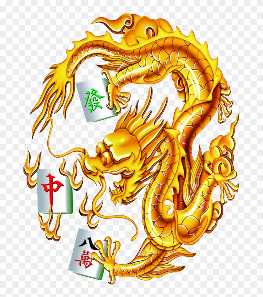 China Chinese Dragon Gold Clip Art - China Chinese Dragon Gold Clip Art #503736