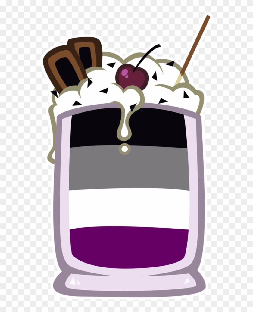 Asexual Pride Sundae By Mangoandgrape - Illustration #504023