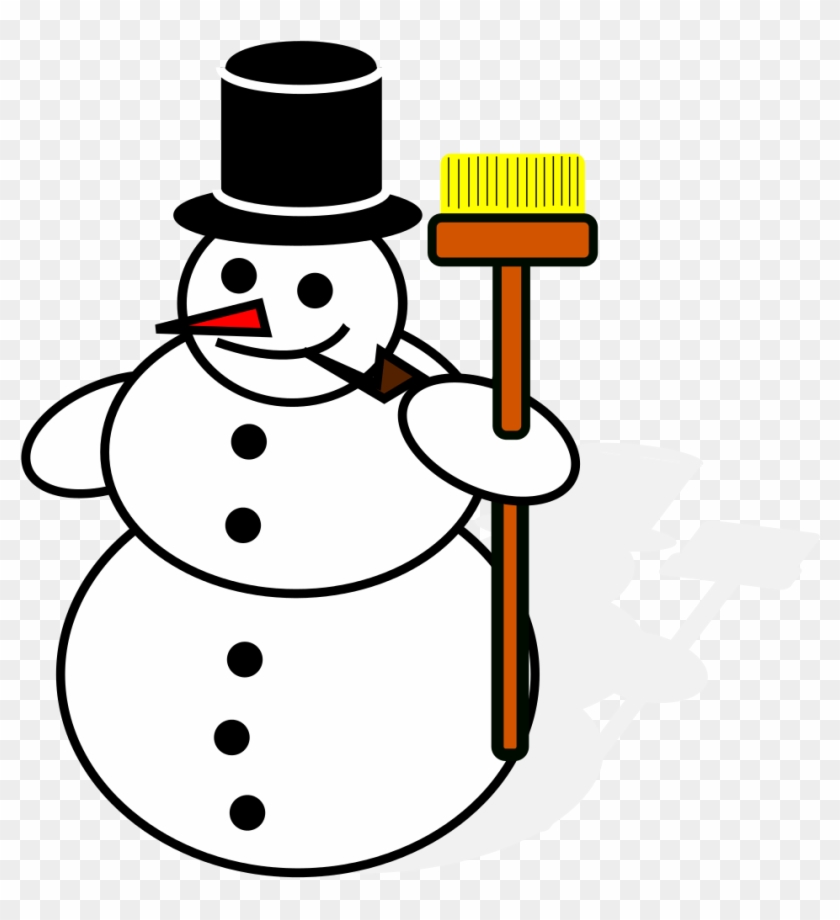 No-melt Snowman - Snowman Drawing #504238