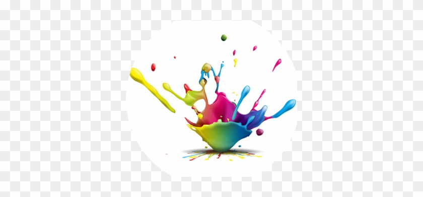 Hiding Valuables In Unexpected Places Around The House - Colourful Ink Splash #504635