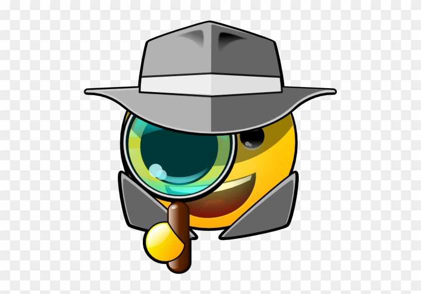 Private Investigator Smiley By Mondspeer Detective Free Transparent Png Clipart Images Download - detective hat roblox