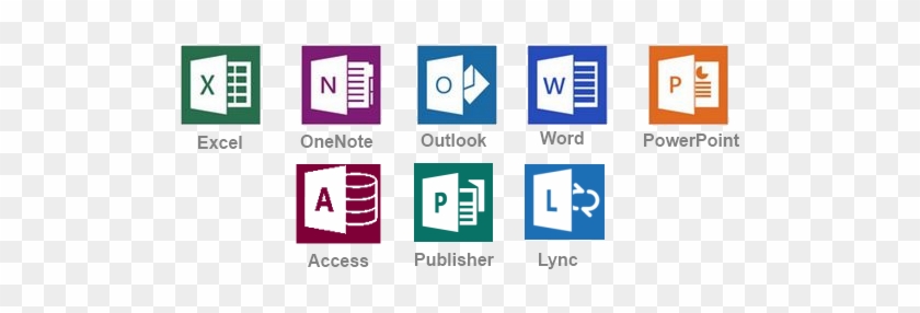 Iconos De Microsoft Profesional Plus - Iconos De Microsoft Office - Free  Transparent PNG Clipart Images Download