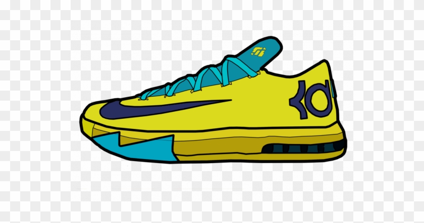 how to draw kevin durant shoes