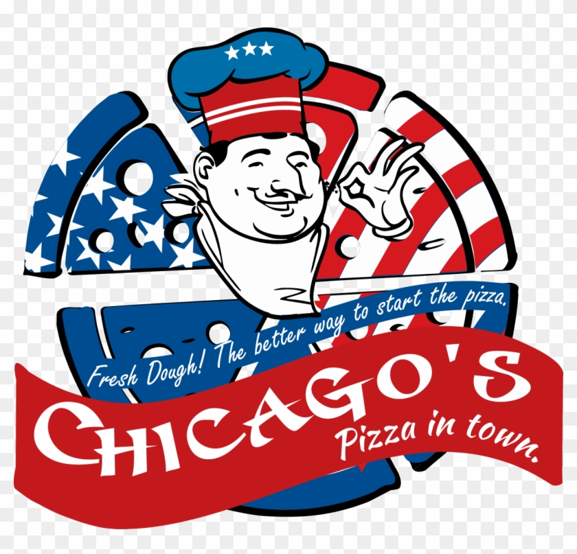 Chicagos Pizza - Decoration Vinyl Stickers Vinyl Chef Decoration Vinyl #506718