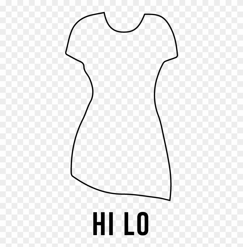 Hi-lo Dress, Dress Type, Women's Apparel, Uptownie - Dress #507258