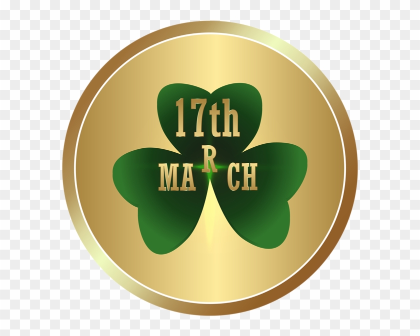 Coin Clipart St Patricks Day - Label #507601