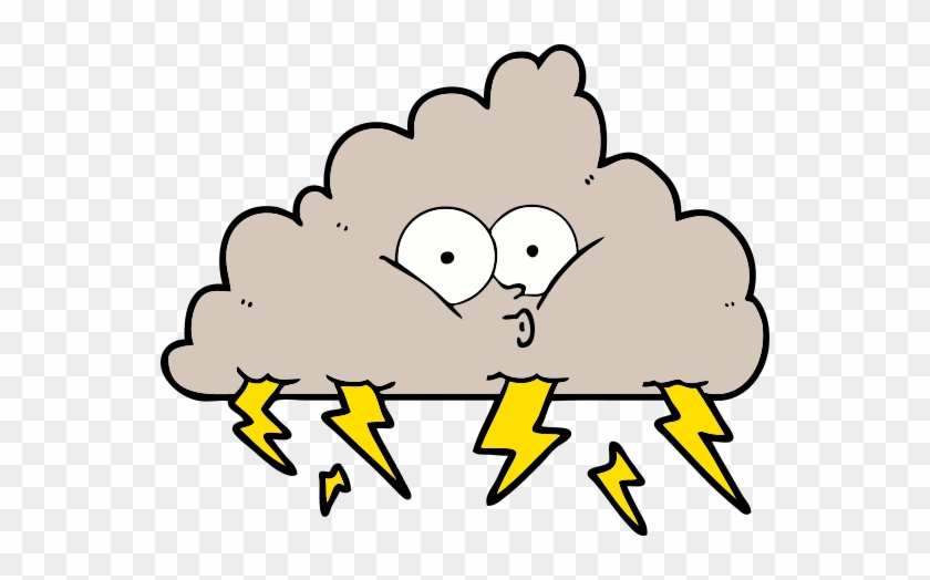 Cartoon Thundercloud - Orage Desin #507657