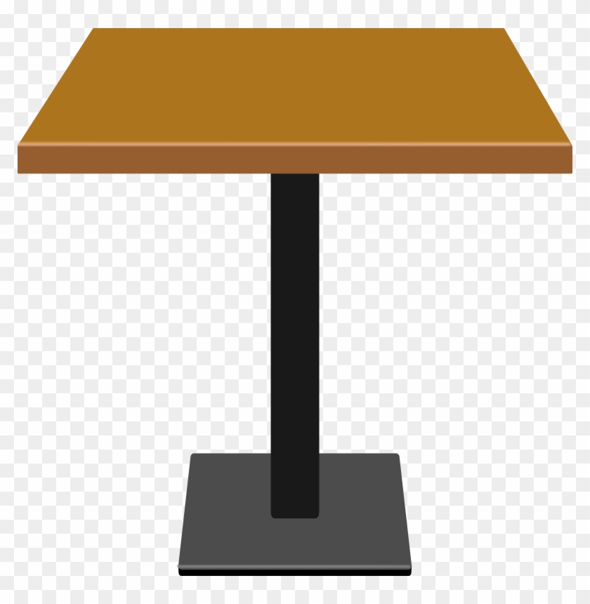 Table Clipart Brown Objects - Table Vector Png #507773