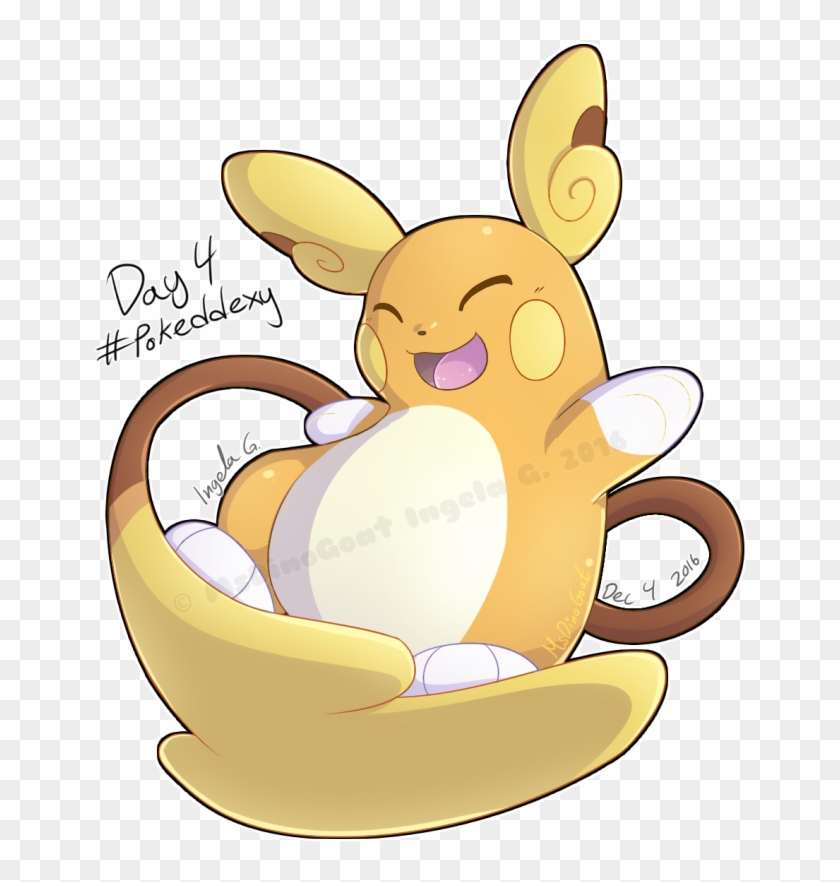 Day 4 Alolan Raichu By Msdinogoat - Drawing #508836