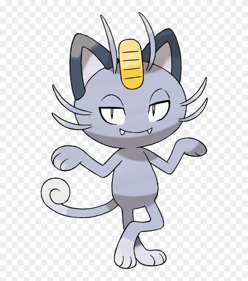 A-meowth Rgb 72dpi - Pokemon Meowth #508906