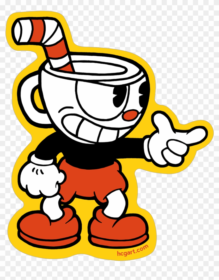 Cuphead Sticker By Munch Cuphead Free Transparent Png Clipart Images Download - cuphead face roblox