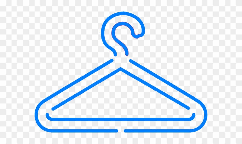 Blue Hanger Clip Art At Clker Com Vector Clip Art Online, - Blue Hanger Clipart #510384