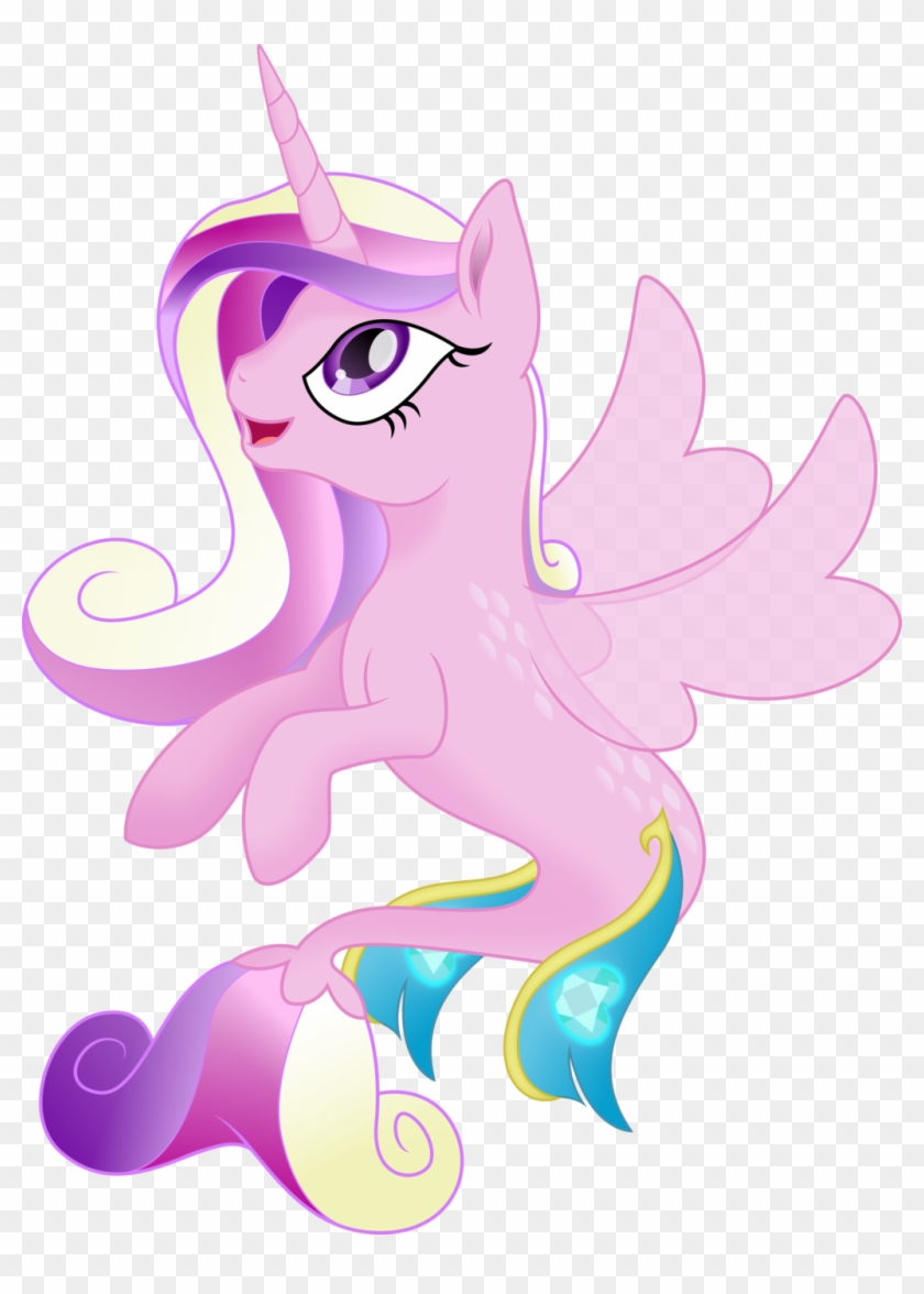 Kiyakoda 609 68 Sea Pony Princess Cadance By Theshadowstone - Art #510440