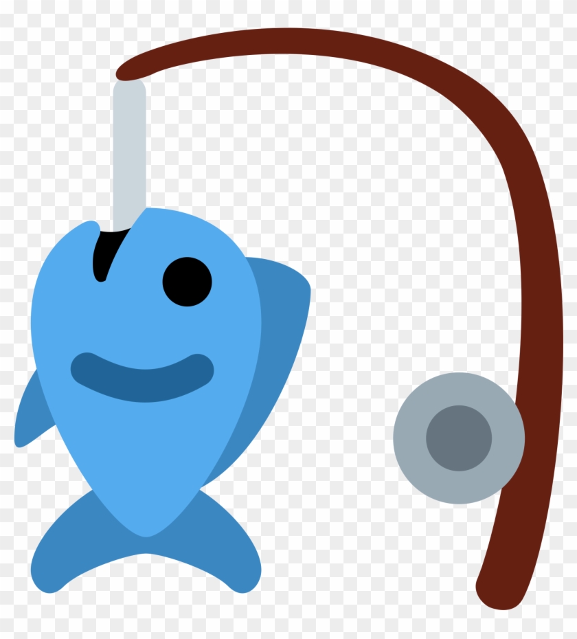Fishing Pole And Fish, Fishing Rod - Animated Fishing Pole - Free